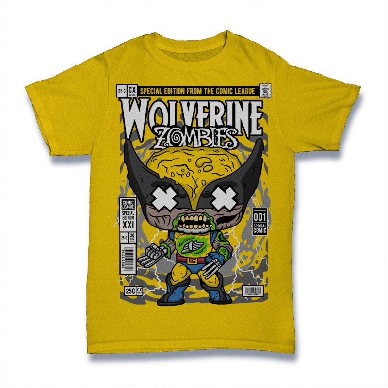 Pop Culture - Zombie Wolverine