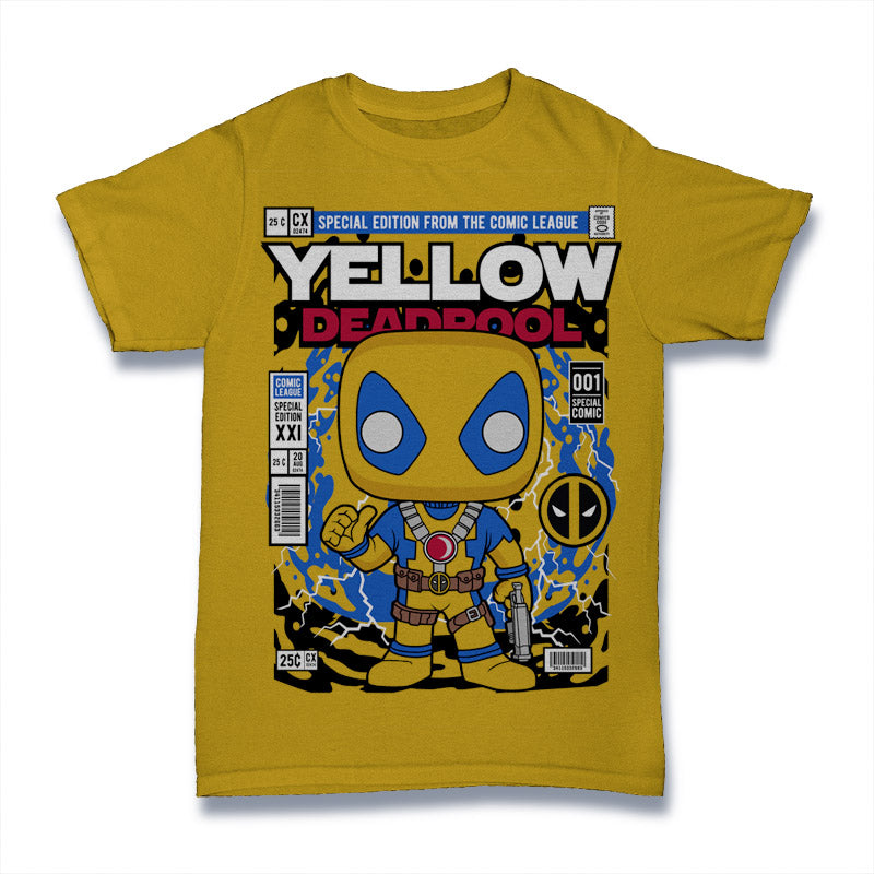 Pop Culture - Deadpool Yellow