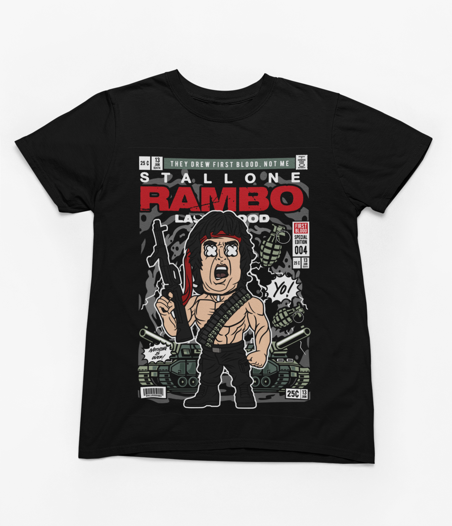 Pop Culture - Sylvester Stallone Rambo